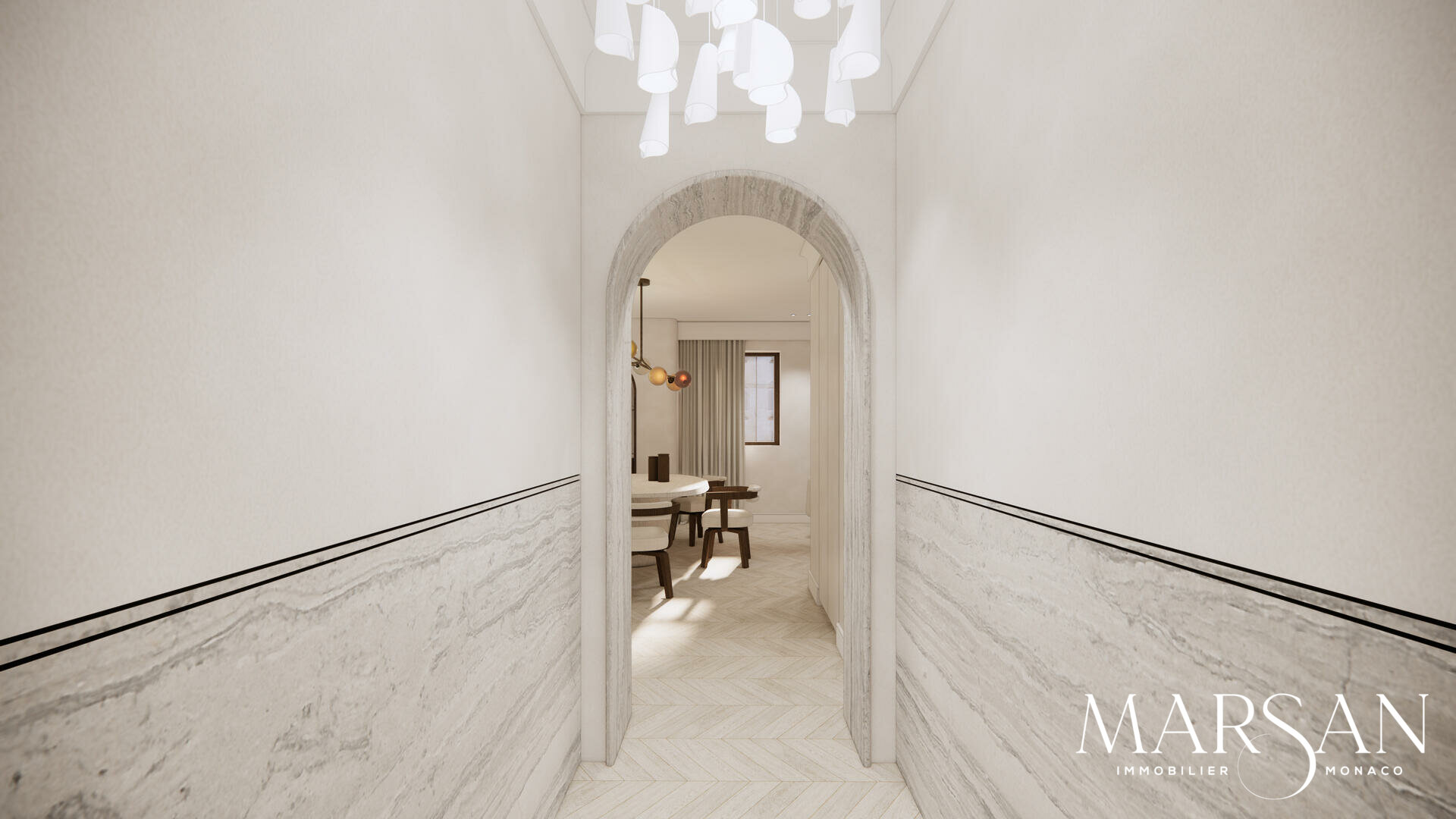 Trois-pièces rénové haut de gamme – Boulevard des Moulins