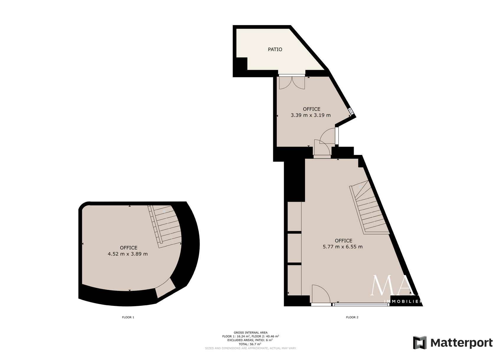 DROIT AU BAIL AVEC VITRINE - MONEGHETTI- BUREAU OU BOUTIQUE