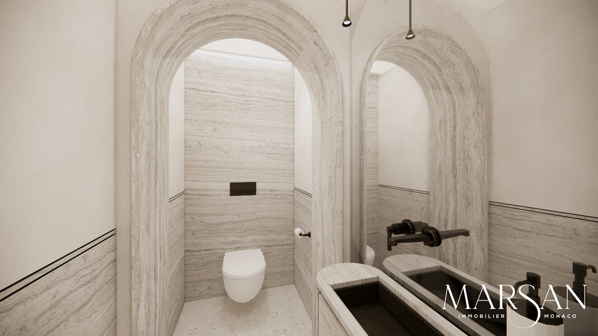 Trois-pièces rénové haut de gamme – Boulevard des Moulins