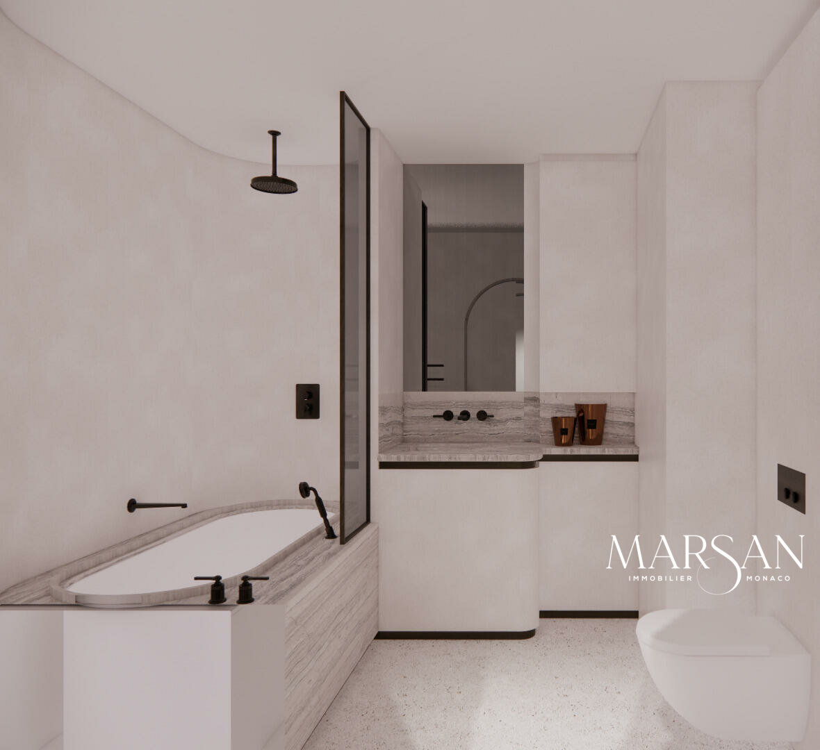 Trois-pièces rénové haut de gamme – Boulevard des Moulins