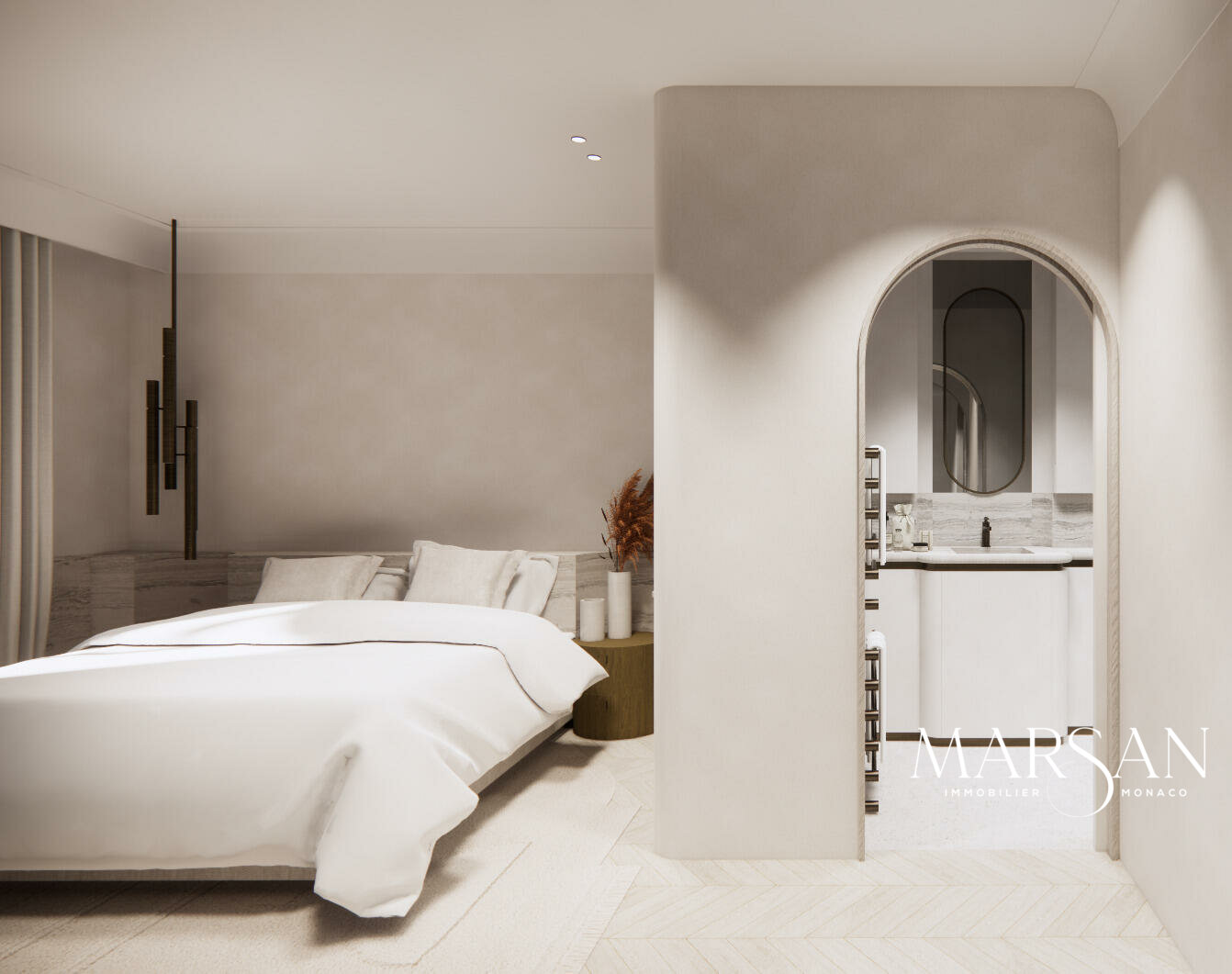 Trois-pièces rénové haut de gamme – Boulevard des Moulins