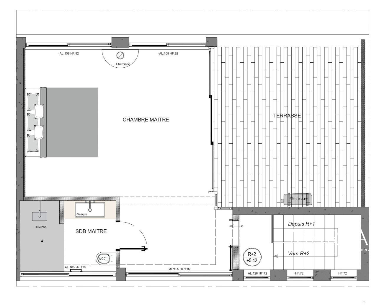 VILLA CAPRICE - TRIPLEX AVEC TERRASSE ROOF TOP - BEAUSOLEIL
