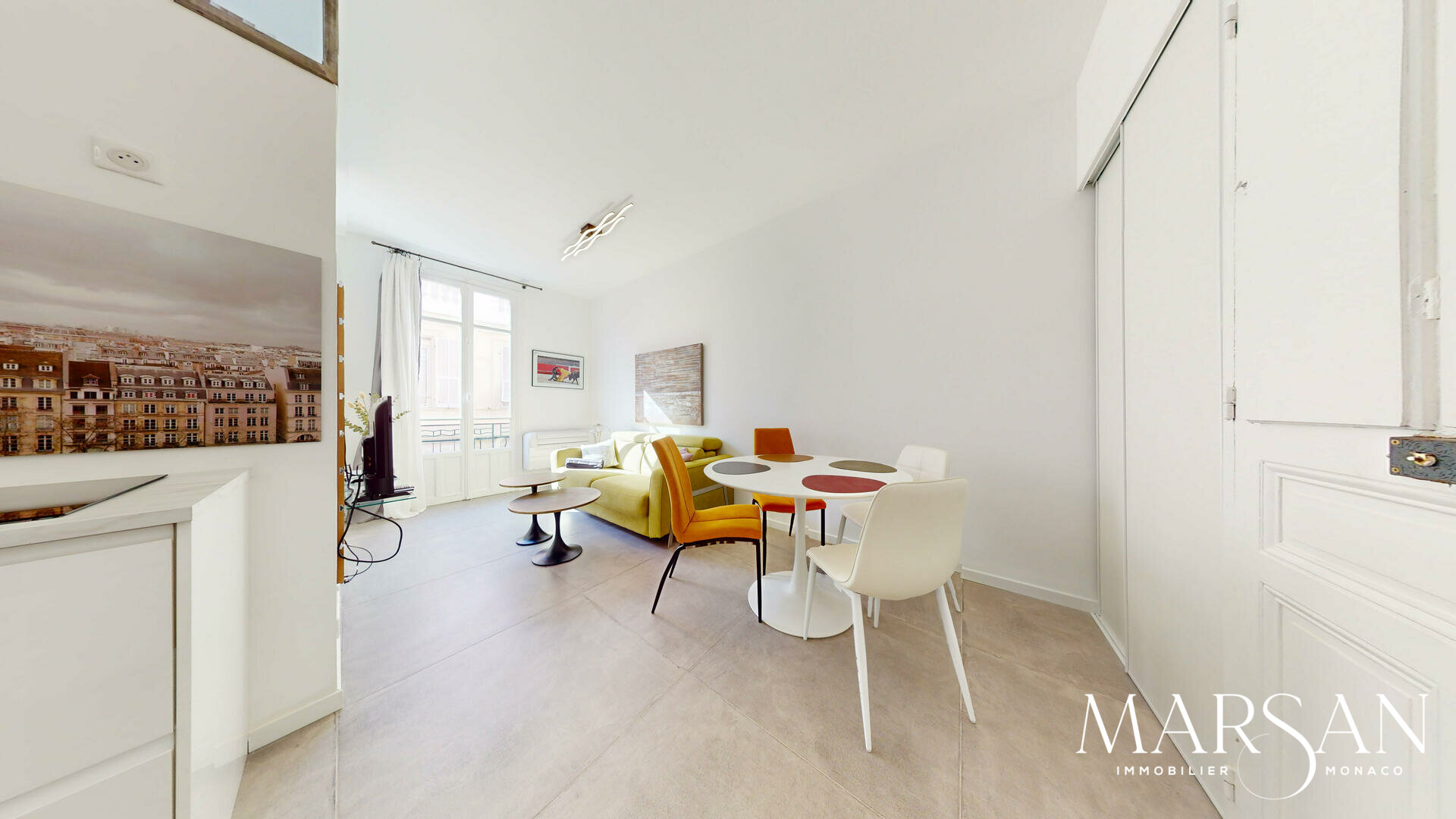 CHARMING STUDIO WITH NIGHT CORNER - HEART OF MONACO VILLE