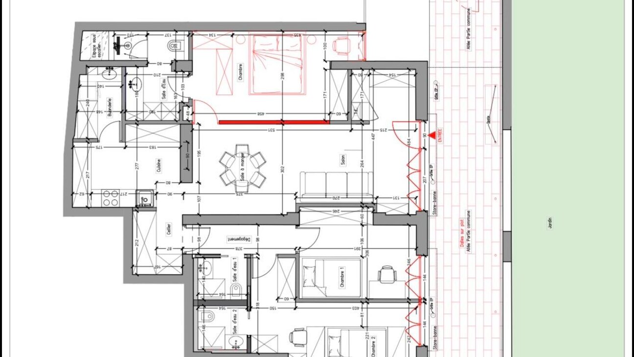 Magnifique appartement à la location au carré d'or